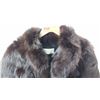 Image 2 : Authentic Fur Coat - Black Fox, (Nina Ricci)