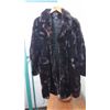 Image 1 : Authentic Fur Coat - Brown-Dyed Mink 3/4 Mink Coat (Manufacturer Unknown)