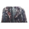 Image 3 : Authentic Fur Coat - Brown-Dyed Mink 3/4 Mink Coat (Manufacturer Unknown)