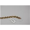 Image 8 : 14K Gold Plumeria Flower Link Bracelet - 7 1/2" Length, 14K Yellow Gold, 8.6 g