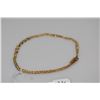 Image 2 : 14K Gold Rope Chain Bracelet w/Diamonds - 7 1/8" L, Double Row 2mm, 6 Diamonds (.06 ct), 14K, 2.4 g