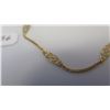 Image 2 : 14K Gold Reticulated Bar & Link Bracelet - 7" Length, 14K Yellow Gold, 1.3 g
