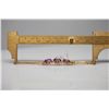 Image 8 : Amethyst & Diamond Link Bracelet - 6 3/4" L, 3 Amethysts (2.25 ct), 2 Diamonds (.06 ct), 14K, 3.5 g