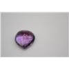 Image 2 : Loose Heart Shape Faceted Amethyst 14.94 ct Approx. Weight, Surface Inclusions