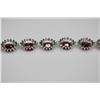 Image 8 : Rubies & Diamonds Link Bracelet - 7" L, 11 Rubies (22.0 ct), 154 Diamonds (1.54 ct), 23.2 g, 14K