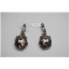 Image 8 : Emerald & Diamond Drop Earrings - Each w/Emerald (5.0 ct), 80 Diamonds (1.70 ct), 27.9 g, 10K