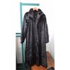Image 2 : Authentic Fur Coat - Ranch Mink w/Separate Hood, Full Length (Albert Kaufman, NY)