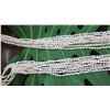 Image 2 : Niihau Shell Lei - 10 Strands, 61" Momi Kua'ula (Off White "Dove Shells")