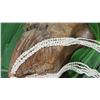 Image 8 : Niihau Shell Lei - 5 Strands, 36 1/2" Momi Ke'oke'o (White "Dove Shells")