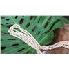 Image 8 : Niihau Shell Lei - 3 Strands, 38" Momi Kua'ula (Off White "Dove Shells")