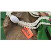 Image 2 : Niihau Shell Lei - 3 Strands, 40" Momi Kua'ula & Kahelelani (Turban Shells)