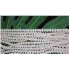 Image 8 : Niihau Shell Lei - 5 Strands, 53" Momi Kua'ula (White "Dove Shells", Pikake Lei Style