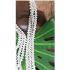 Image 8 : Niihau Shell Lei - 3 Strands, 40" Momi Uli Uli (Rare Silver-Grey/Blue "Dove Shells")