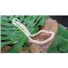 Image 8 : Niihau Shell Lei - 2 Strands, 39" Momi Kua'ula (Grooved "Dove Shells"), Pikake Lei Style