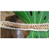 Image 8 : Niihau Shell Lei - 3 Strands (Lengths 37", 38", 39 1/2"), Momi Shells (Various Colors)