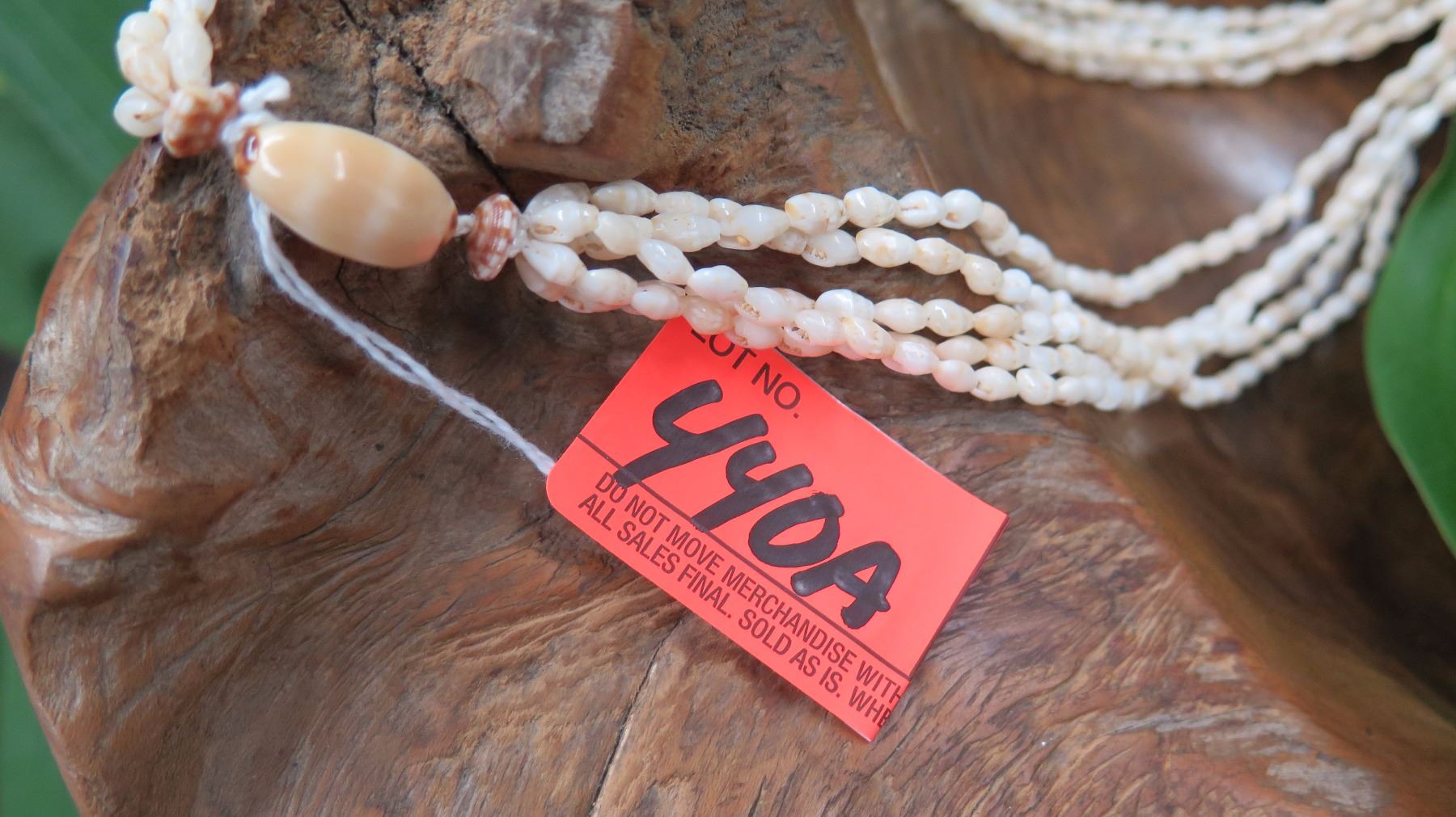 Niihau Shell Lei - 5-Strand, 37