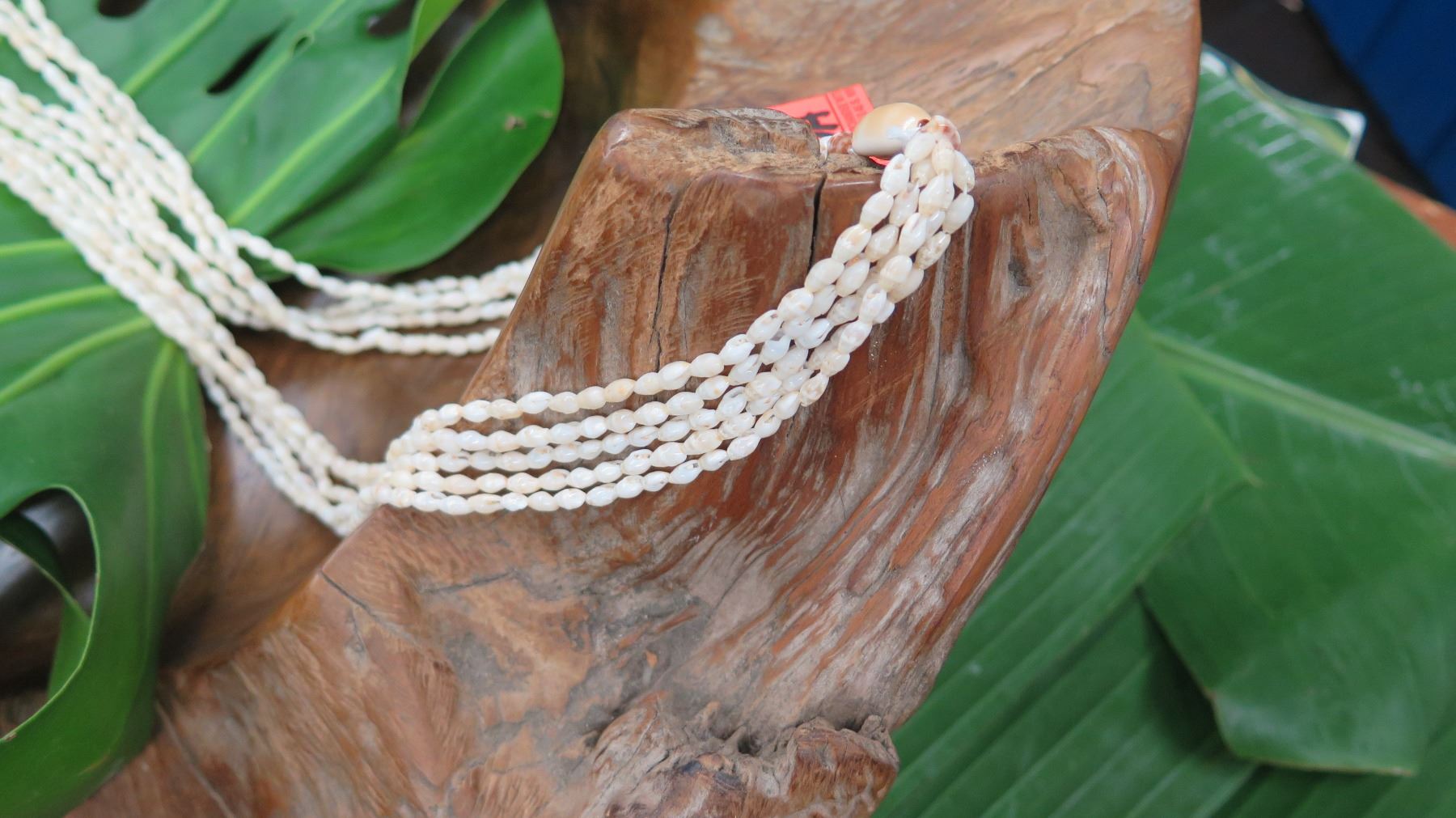 Niihau Shell Lei - 5-Strand, 37