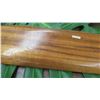 Image 8 : Long Koa Wood Tray - Approx. 6 1/2" Wide, 23" Long, Some Scratches