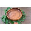 Image 2 : Wood Bowl - Approx. 15 1/2" Diameter, 3 3/4" H