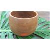 Image 2 : Wood Bowl - Approx. 7 1/4" Diameter, 6 1/4" Height, Some Scratches/Crack