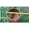 Image 8 : Wood Bowl - Approx. 7 1/4" Diameter, 6 1/4" Height, Some Scratches/Crack