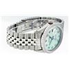 Image 6 : Rolex Mens Stainless Steel 1.00ctw Diamond Datejust Wristwatch