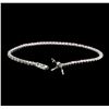 Image 4 : 14KT White Gold 2.50ctw Diamond Tennis Bracelet