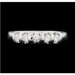 Platinum Ladies 0.40ctw Diamond Ring