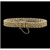 Image 2 : 14KT Two Tone 0.50ctw Diamond Bracelet