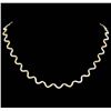 Image 1 : 14KT Two Tone Gold Necklace