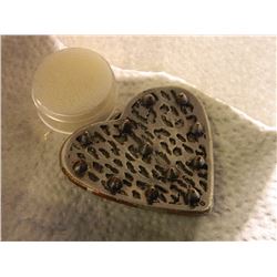 BELT BUCKLE - HEART WITH SPIKES - ~2 3/4" X 2 1/2"