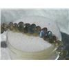 Image 2 : STRING OF ASSORTED POLISHED FREE FORM AND ROUND GEMS - LOOK LIKE MYSTIC TOPAZ - APPROX. 45PC ON STRA