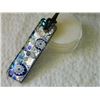 Image 2 : NECKLACE - ART GLASS PENDANT ON ROPE