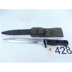 Canadian FNC1A1 bayonet with scabbard and frog