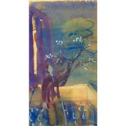 Márffy Ödön (1878-1959): Erkélyen