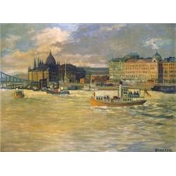 Berkes Antal (1874-1938): Budapest látképe