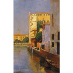 Dietrich Adolf (1869-1953): Velencei részlet, 1902