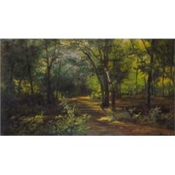 Telepy Károly (1828-1906): Erdo mélyén, 1861