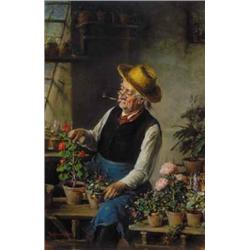 Kern Hermann (1838-1912): A virágkertész