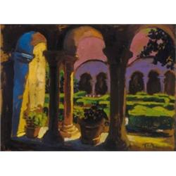 Tibor Erno (1885-1945): Mediterrán udvar