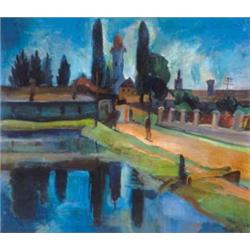 Kmetty János (1889-1975): Nagybányai alkony