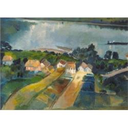 Szonyi István (1894-1960): A Duna Zebegénynél, 1930