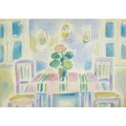 Kmetty János (1889-1975): Enterior virággal