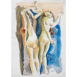 Kádár Béla (1877-1956): Két noi akt