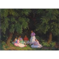 Nyilasy Sándor (1873-1934): Piheno lánykák