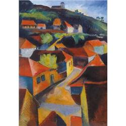 Molnár Farkas Ferenc (1897-1945): Kanyargós út, 1922