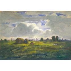 Iványi Grünwald Béla (1867-1940): Tavasz az Alföldön