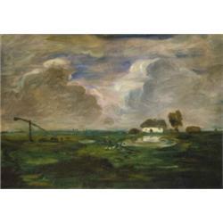 Iványi Grünwald Béla (1867-1940): Az Alföld vihar elott