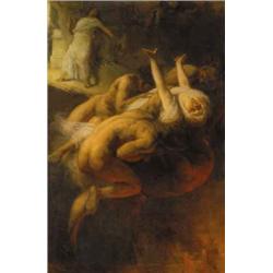 Benczúr Gyula (1844-1920): Mitológiai jelenet, 1919