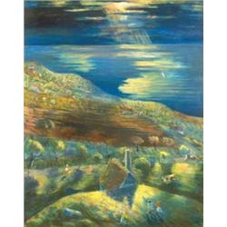 Klie Zoltán (1897-1992): Füredi öböl, 1938